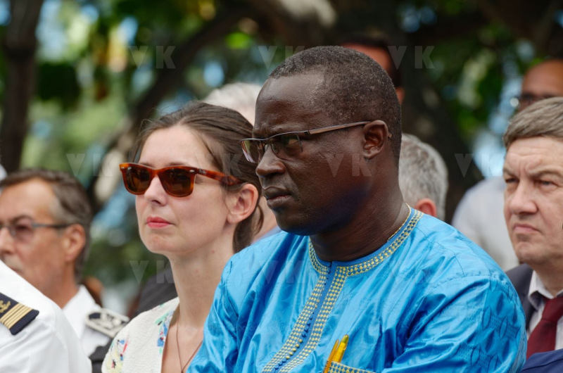 Commémoration de l'abolition de l'esclavage avec la MOM Ericka Bareigts