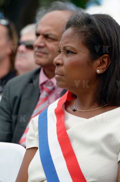 Commémoration de l'abolition de l'esclavage avec la MOM Ericka Bareigts