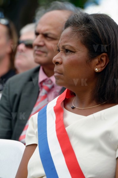 Commémoration de l'abolition de l'esclavage avec la MOM Ericka Bareigts