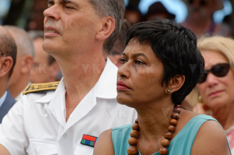 Commémoration de l'abolition de l'esclavage avec la MOM Ericka Bareigts