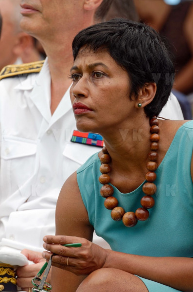 Commémoration de l'abolition de l'esclavage avec la MOM Ericka Bareigts