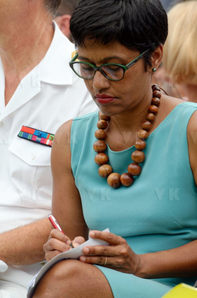 Commémoration de l'abolition de l'esclavage avec la MOM Ericka Bareigts