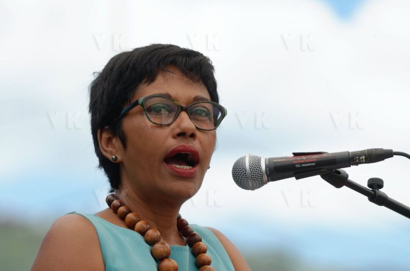 Commémoration de l'abolition de l'esclavage avec la MOM Ericka Bareigts