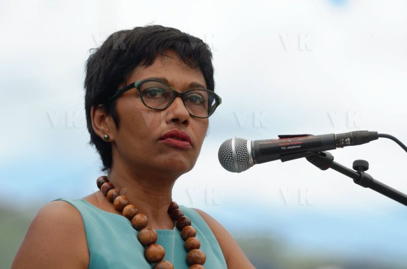 Commémoration de l'abolition de l'esclavage avec la MOM Ericka Bareigts