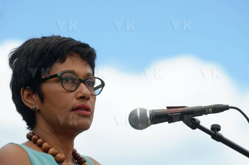 Commémoration de l'abolition de l'esclavage avec la MOM Ericka Bareigts