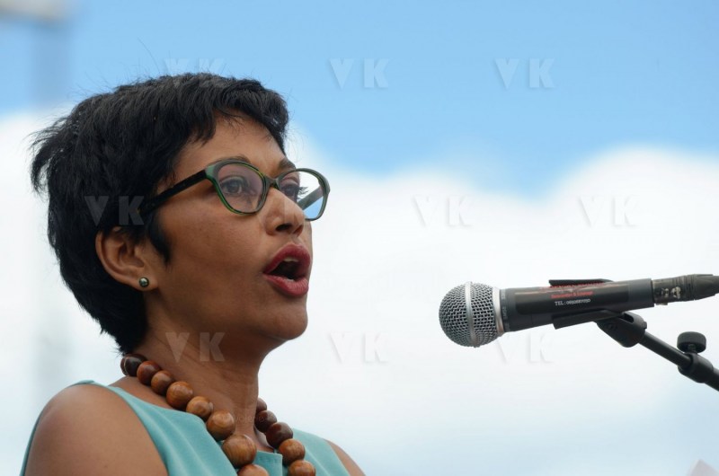 Commémoration de l'abolition de l'esclavage avec la MOM Ericka Bareigts