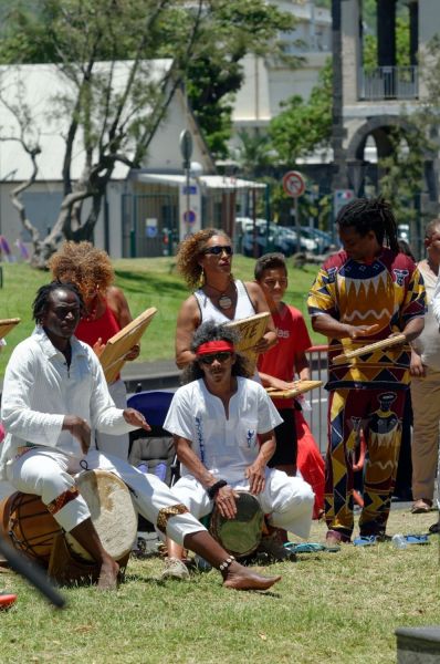 Commémoration de l'abolition de l'esclavage avec la MOM Ericka Bareigts