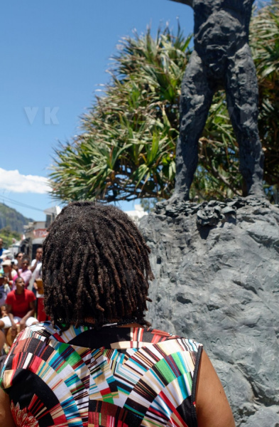 Commémoration de l'abolition de l'esclavage avec la MOM Ericka Bareigts