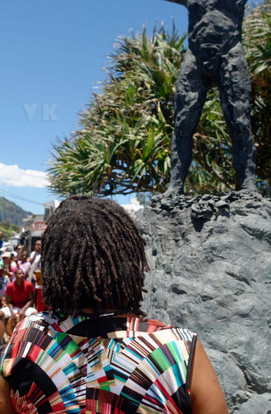 Commémoration de l'abolition de l'esclavage avec la MOM Ericka Bareigts