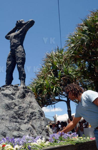 Commémoration de l'abolition de l'esclavage avec la MOM Ericka Bareigts