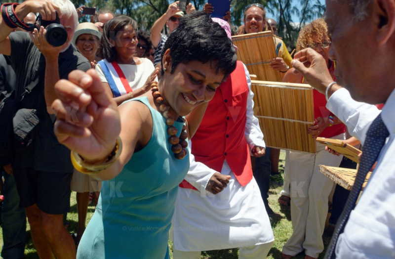 Commémoration de l'abolition de l'esclavage avec la MOM Ericka Bareigts