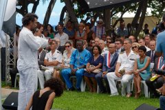 Commémoration de l\'abolition de l\'esclavage avec la MOM Ericka Bareigts