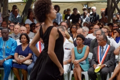 Commémoration de l\'abolition de l\'esclavage avec la MOM Ericka Bareigts