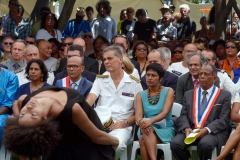 Commémoration de l'abolition de l'esclavage avec la MOM Ericka Bareigts