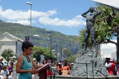 Commémoration de l'abolition de l'esclavage avec la MOM Ericka Bareigts