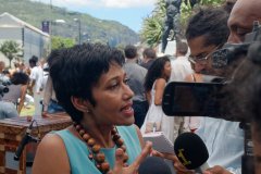 Commémoration de l'abolition de l'esclavage avec la MOM Ericka Bareigts