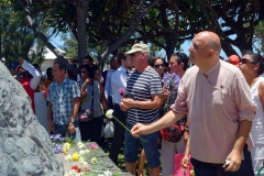 Commémoration de l'abolition de l'esclavage avec la MOM Ericka Bareigts