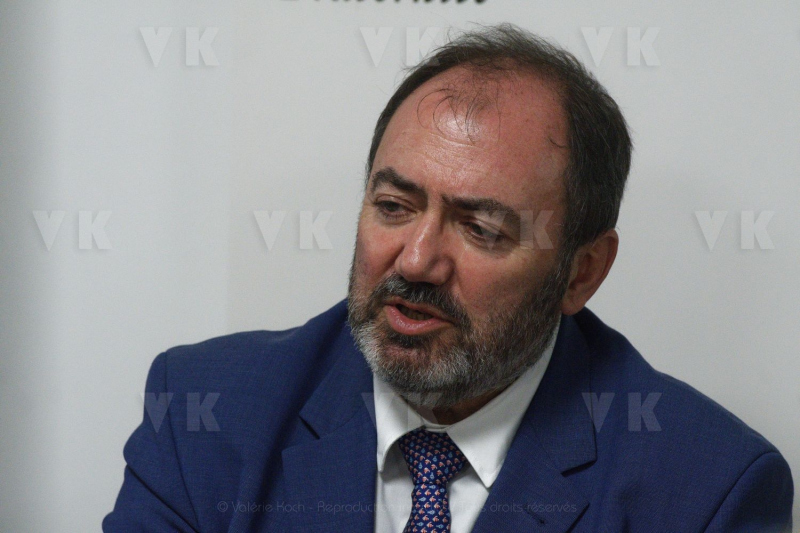 Francois BRAUN, ministre de la sante,  en deplacement a La Reunion
