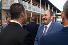 Francois BRAUN, ministre de la sante,  en deplacement a La Reunion