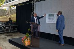 Francois BRAUN, ministre de la sante,  en deplacement a La Reunion