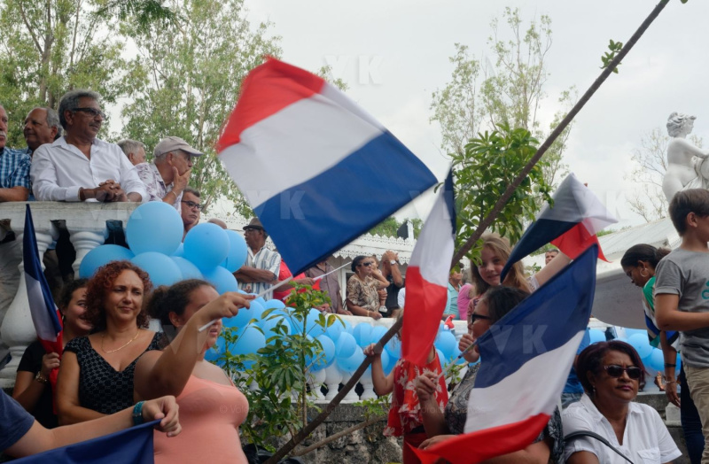 Francois Fillon a La Reunion