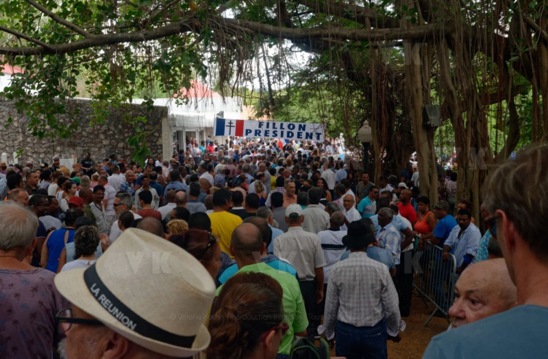 Francois Fillon a La Reunion