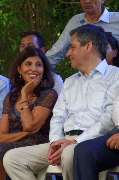 Francois Fillon a La Reunion