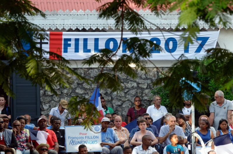 Francois Fillon a La Reunion