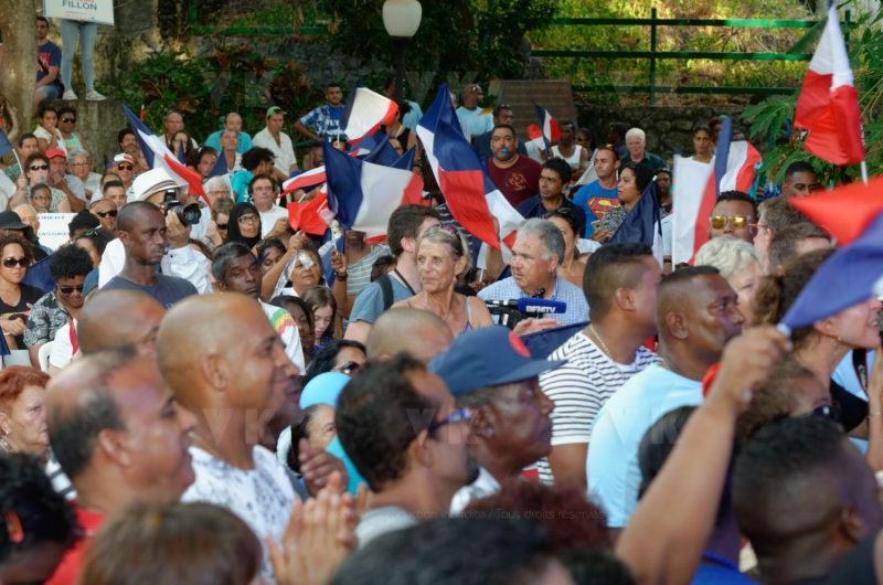 Francois Fillon a La Reunion