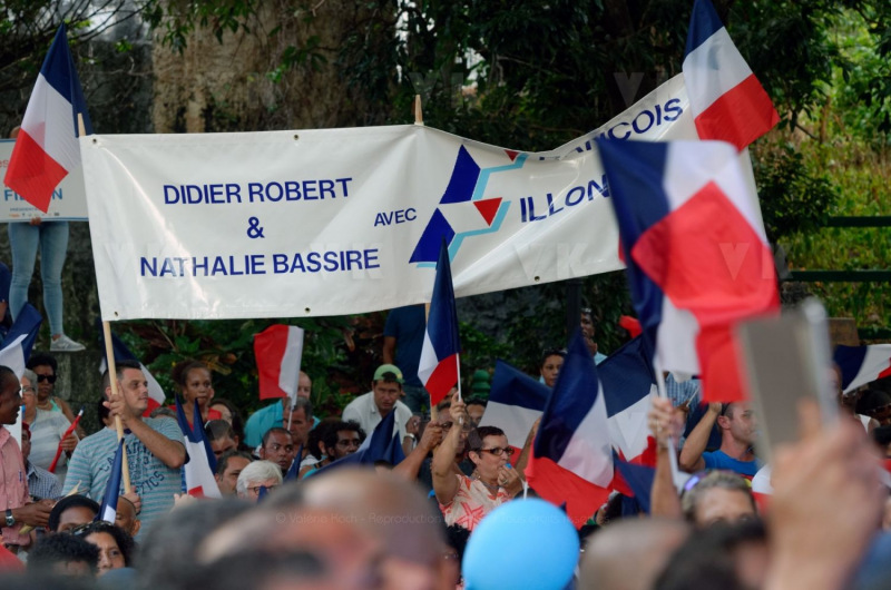 Francois Fillon a La Reunion