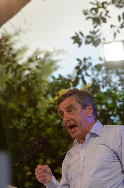 Francois Fillon a La Reunion