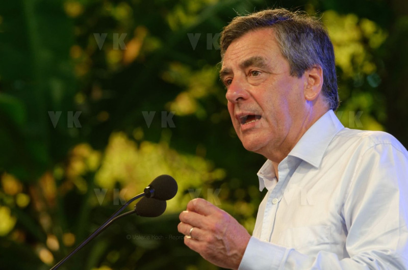 Francois Fillon a La Reunion