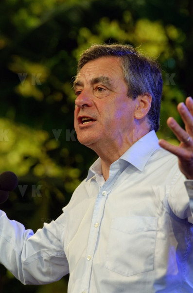 Francois Fillon a La Reunion