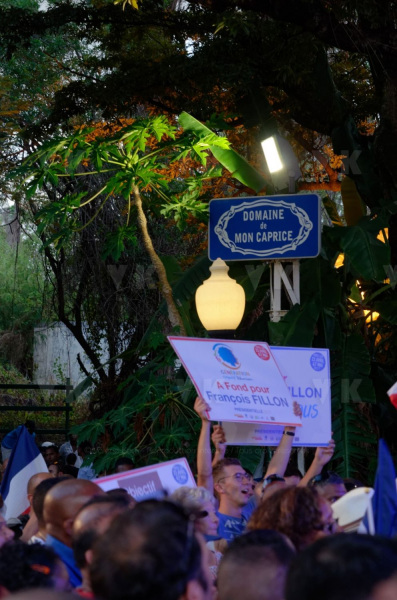 Francois Fillon a La Reunion