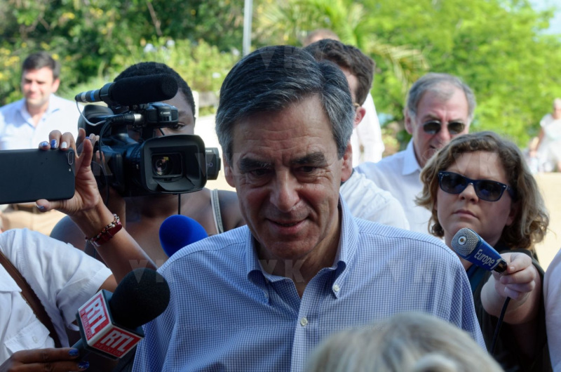 François Fillon a la Reunion