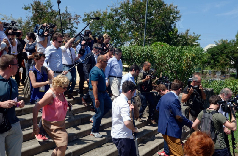 François Fillon a la Reunion