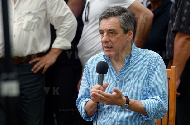 Francois Fillon a La Reunion