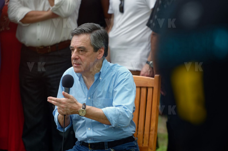 Francois Fillon a La Reunion