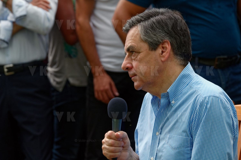 Francois Fillon a La Reunion