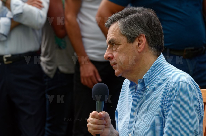 Francois Fillon a La Reunion