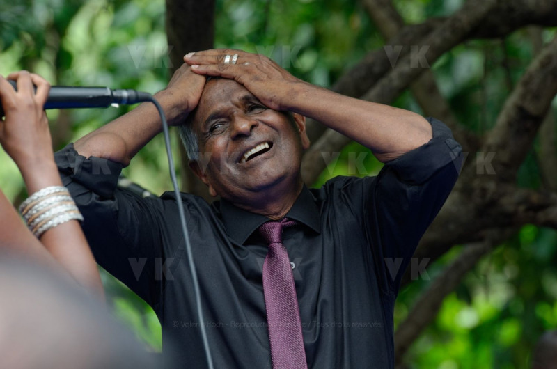 Francois Fillon a La Reunion