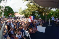 Francois Fillon a La Reunion