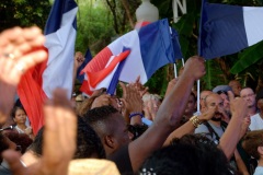 Francois Fillon a La Reunion