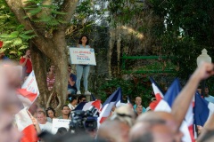 Francois Fillon a La Reunion