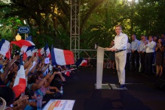 Francois Fillon a La Reunion