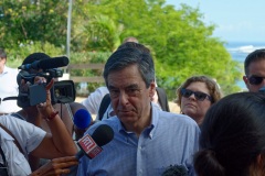 François Fillon a la Reunion