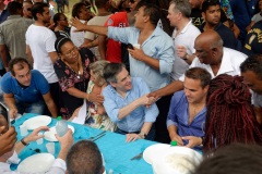 Francois Fillon a La Reunion