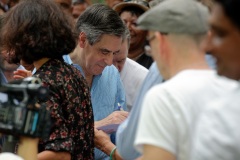 Francois Fillon a La Reunion