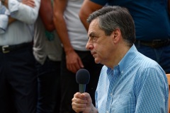 Francois Fillon a La Reunion