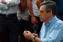 Francois Fillon a La Reunion